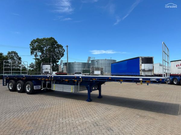 2025 CIMC 45' / 13.7m Flat Top B Trailer, in Brisbane BLUE image