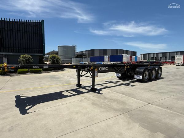 2026 CIMC 40' Standard Skel with 3 Way Twist Locks image