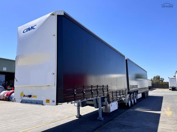 2023 CIMC ST3 34 Pallet Drop Deck B Double Mezzanine R/T image