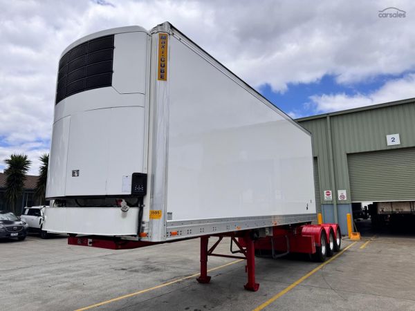 2012 Maxitrans ST3 Lead A 12 Pallet -30 Reefer Double Stacker image