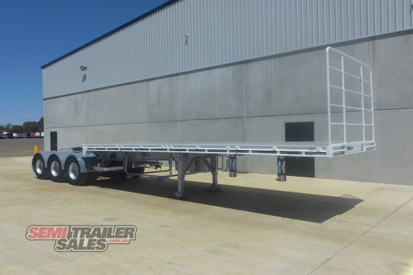 2009 Krueger 12 Pallet Flat Top A Trailer Flat Top  image