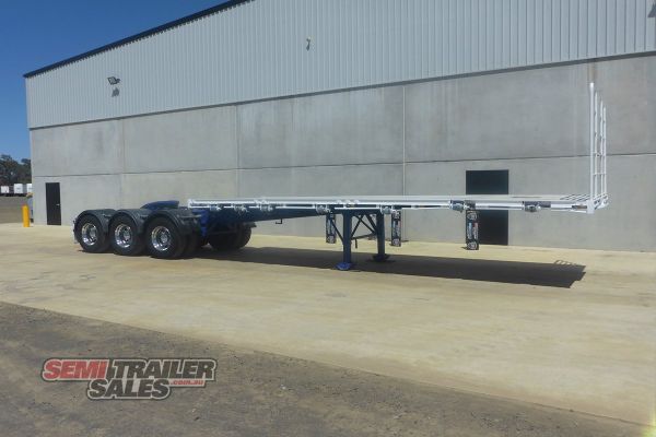 2005 Barker 12 Pallet Flat Top A Trailer Flat Top  image