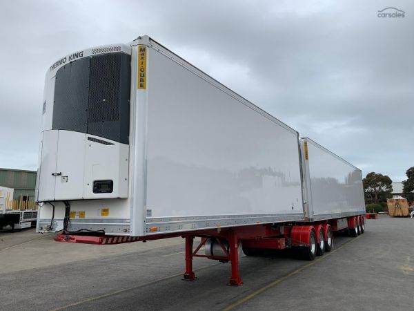 2013 Maxitrans ST3 34 Pallet -30 reefer Double Stacker, C Series image