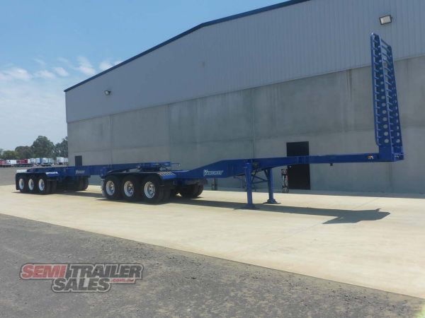 2020 Vawdrey B Double Skel Chassis Skeletal  image