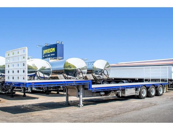 2025 JAMIESON DROP DECK TRAILER - TRI AXLE - ROAD TRAIN RATED Drop Deck image