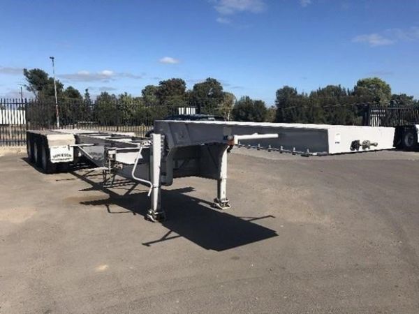 2025 JAMIESON DROP DECK SKELETAL TRAILER - TRI-AXLE Drop Deck image