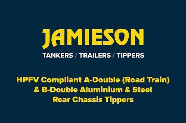 2025 JAMIESON HPFV COMPLIANT REAR CHASSIS END TIPPER COMBINATION Tipper image
