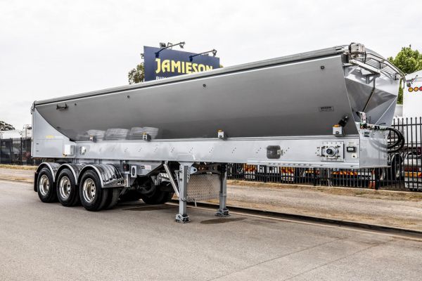2025 JAMIESON HDV (HORIZONTAL DISCHARGE VEHICLE) LIVE BOTTOM Live Bottom Trailer image