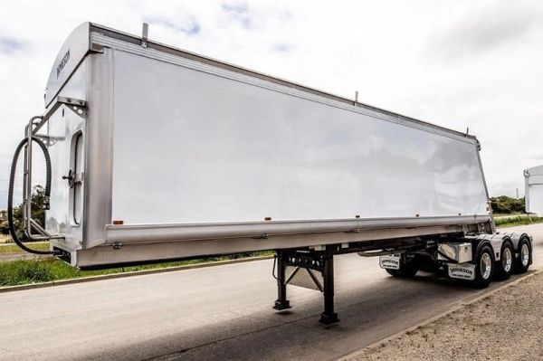 2025 JAMIESON ALUMINIUM B-DOUBLE SLIDER / A TRAILER REAR TIPPER Tipper image