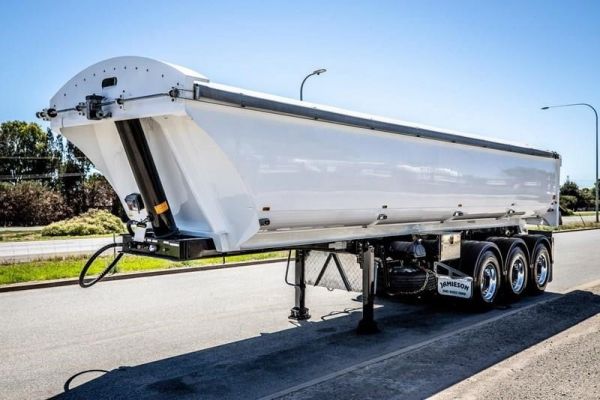 2025 JAMIESON HEAVY DUTY STEEL QUARRY REAR CHASSIS / END TIPPER Tipper image