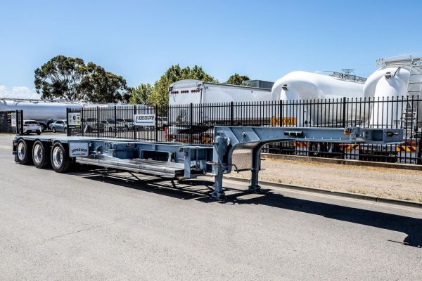 2025 JAMIESON DROP DECK SKELETAL TRAILER Drop Deck image