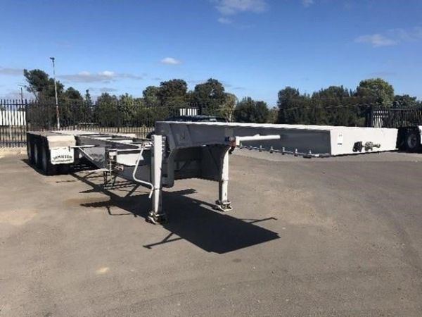 2025 JAMIESON DROP DECK SKELETAL TRAILER - TRI-AXLE Drop Deck image