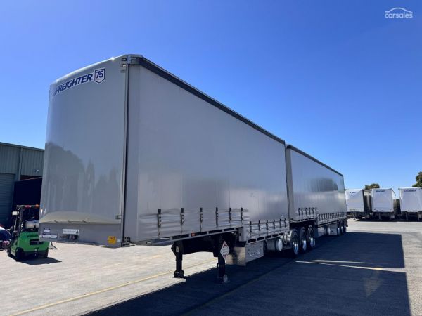 2021 Maxitrans ST3 34 Pallet Drop Deck B Double Mezz image