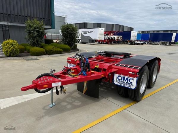 2026 CIMC Tandem Axle Road Train Dolly Bogie Tandem Axle image