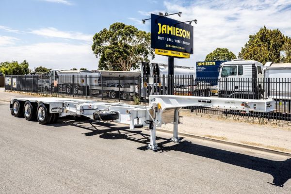 2025 JAMIESON SKELETAL TRAILERS - VARIOUS SIZES & CONFIGURATIONS Drop Deck image