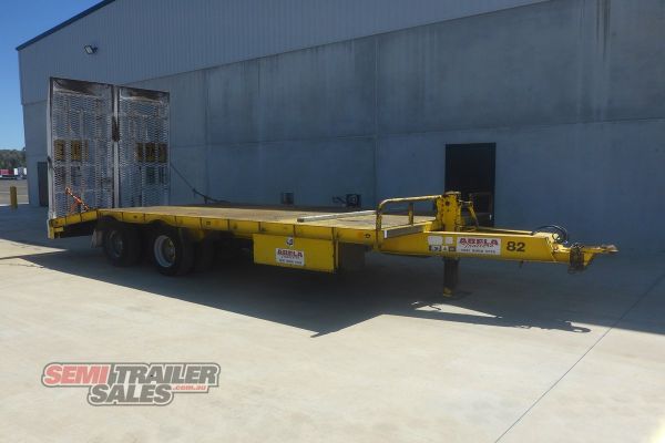 2001 Tag-A-Long Bogie Plant Trailer with Ramps Plant Trailer  image