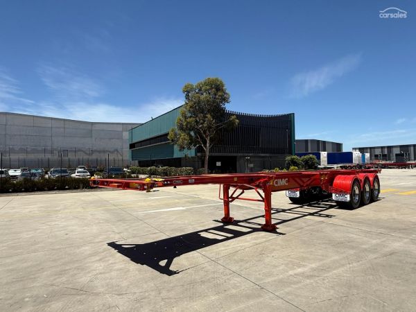 2026 CIMC 40ft 3way RT PBS Standard Skel immediate delivery image