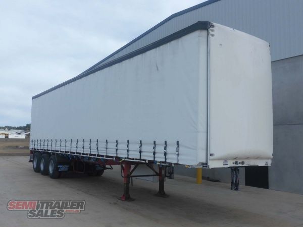 2009 Maxitrans 22 Pallet Curtainsider Road Train Lead Tautliner  image