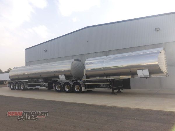2013 Marshall Lethlean Fuel Tanker B Double Set B Double  image