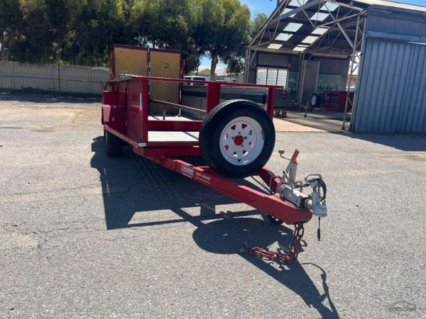 2021 Custom ACMC C22 Single Axle Trolley Trailer image