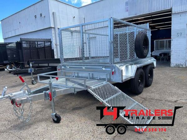 8×5 Lawn Mowing Trailer Tandem 2T GVM image