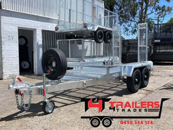 10×5 Galvanised Plant Trailer 3500kg GVM image