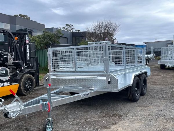 10×5 Box Trailer Galvanised 2T GVM image